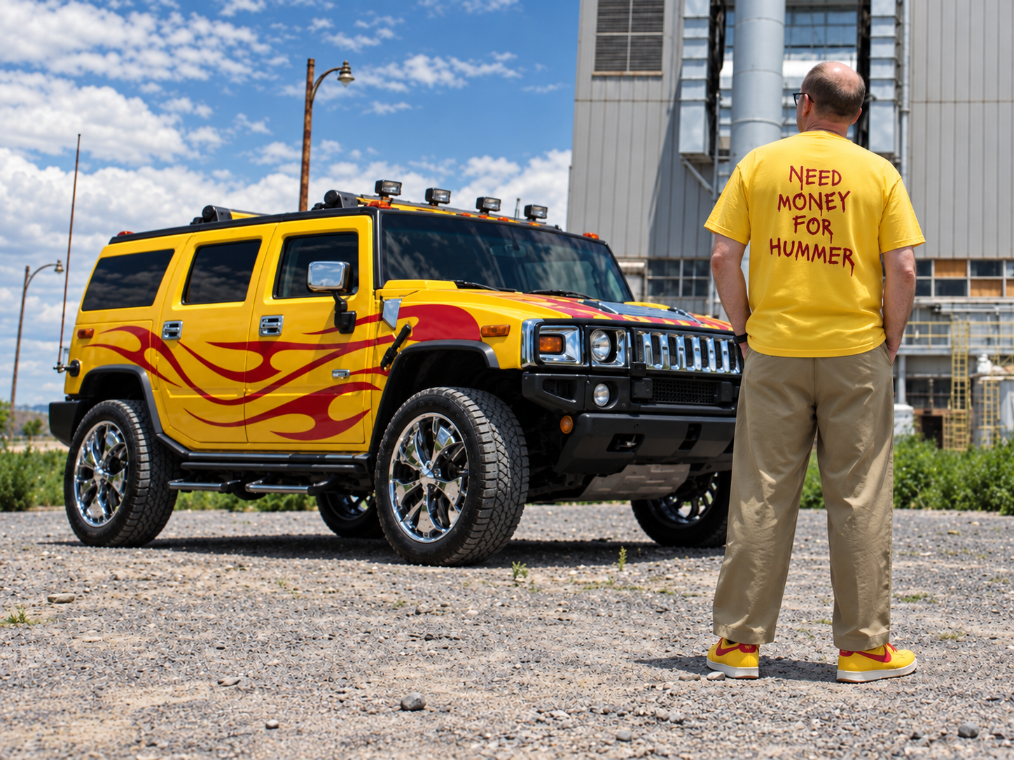 T-Shirt - Need Money For Hummer - obrazek 5