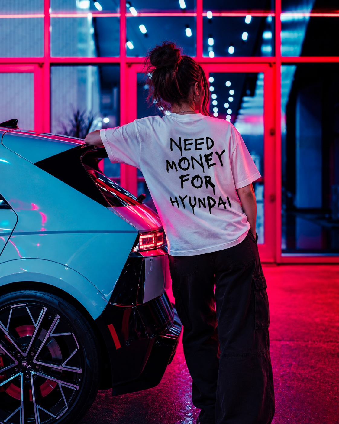 T-Shirt - Need Money For Hyundai - obrazek 5