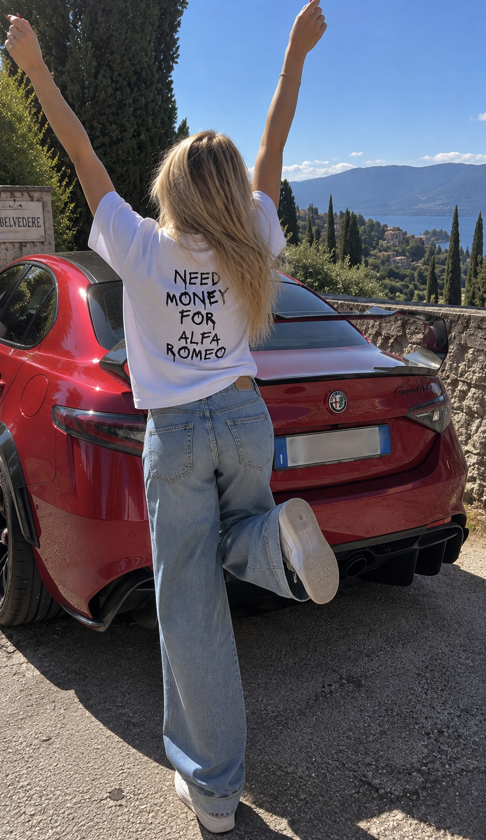 T-Shirt - Need Money For Alfa Romeo - obrazek 6